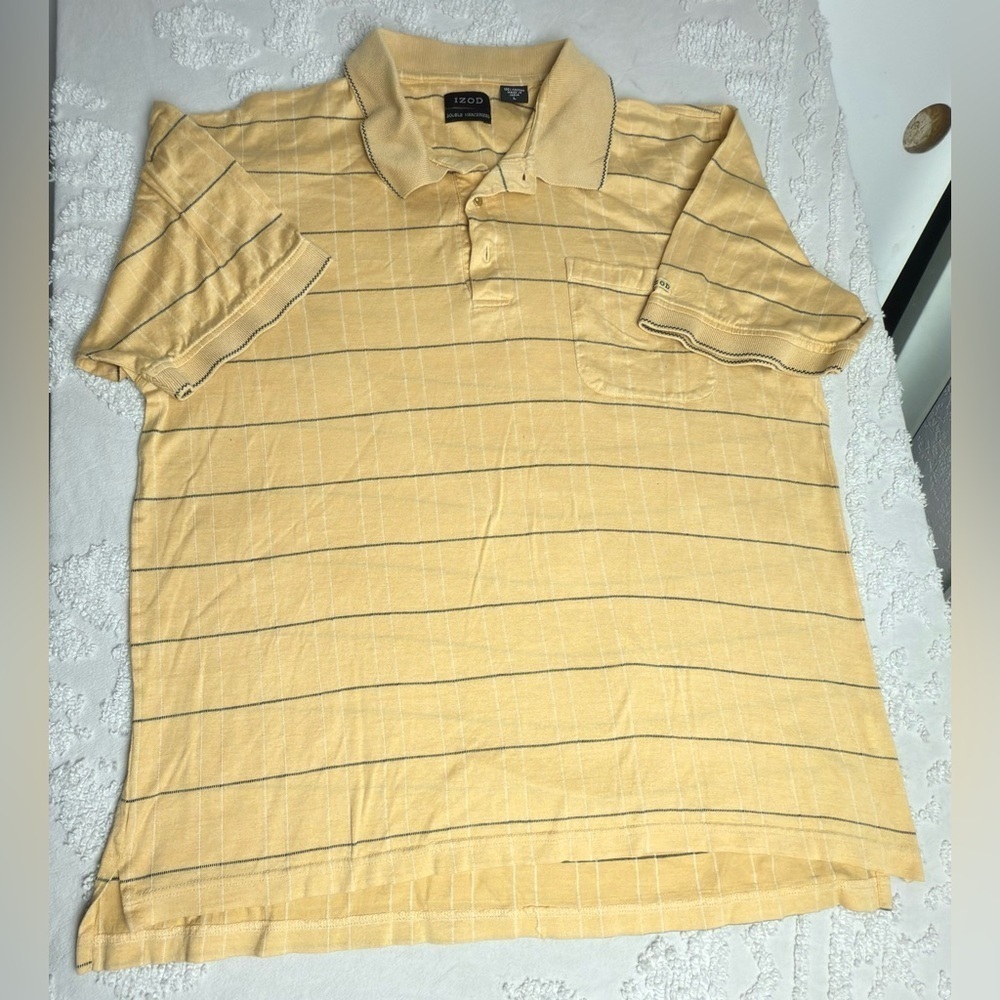 IZOD Men's Yellow Polo Shirt